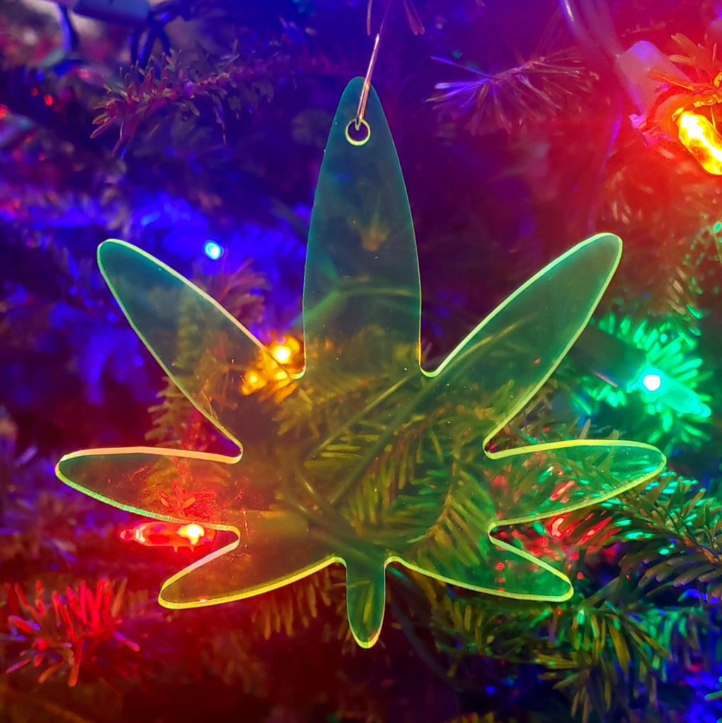 MJ Leaf Ornament