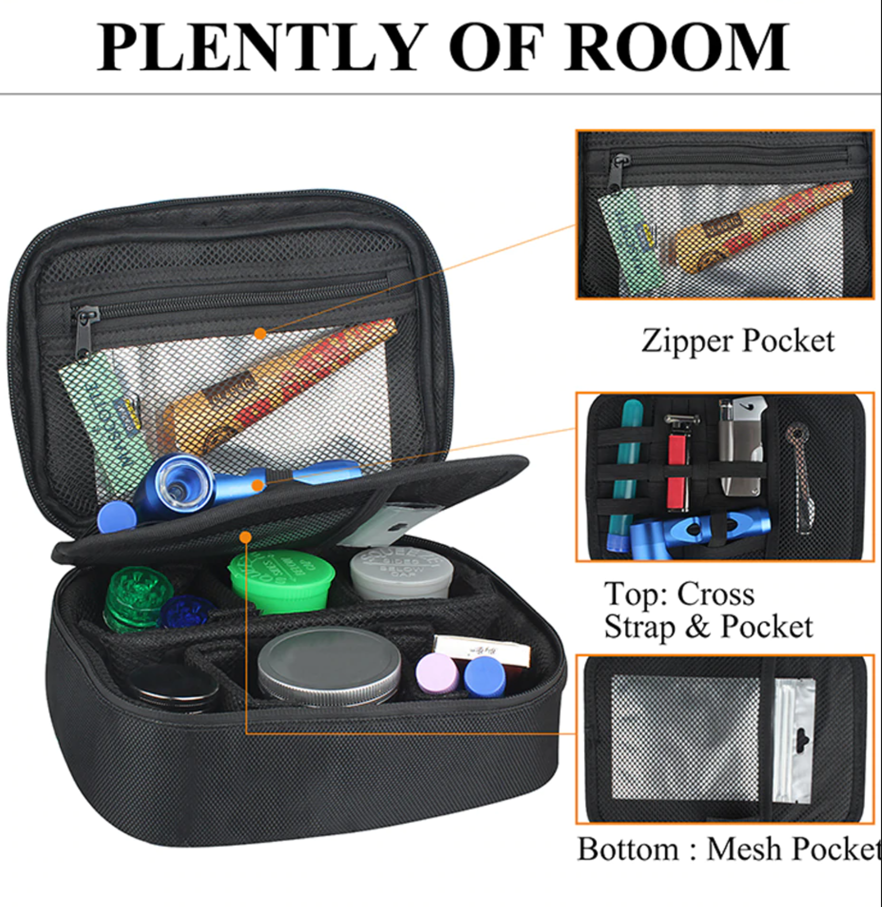 FIREDOG Smell Proof Case with Combination Lock