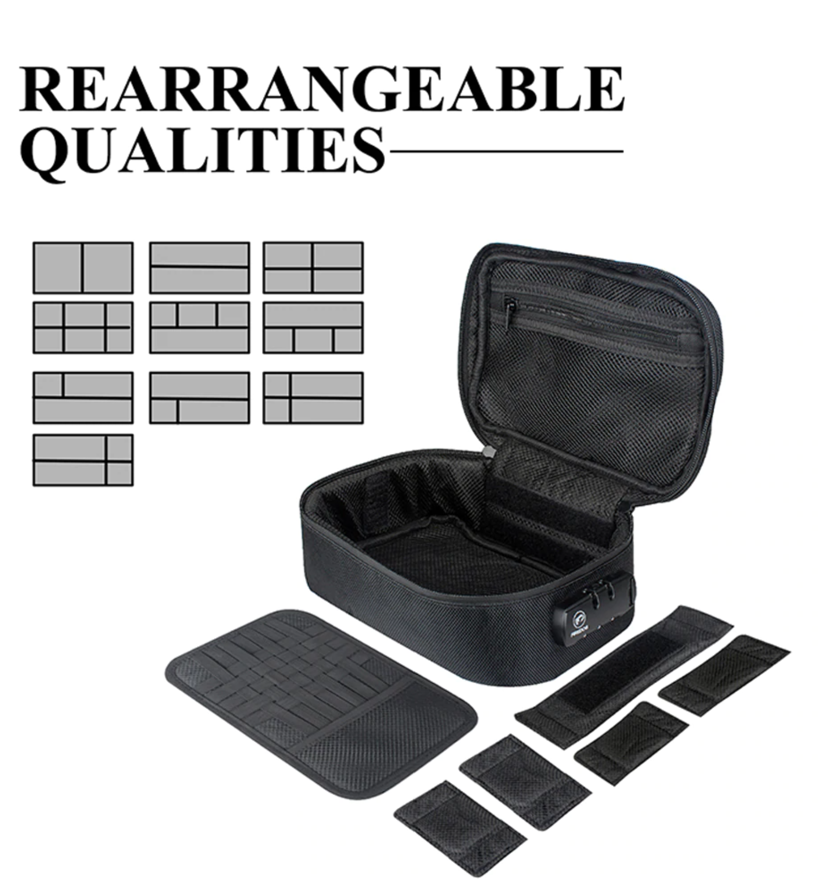 FIREDOG Smell Proof Case with Combination Lock