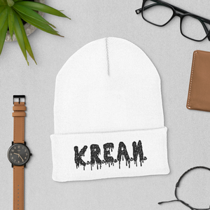KREAM Cuffed Beanie (White)