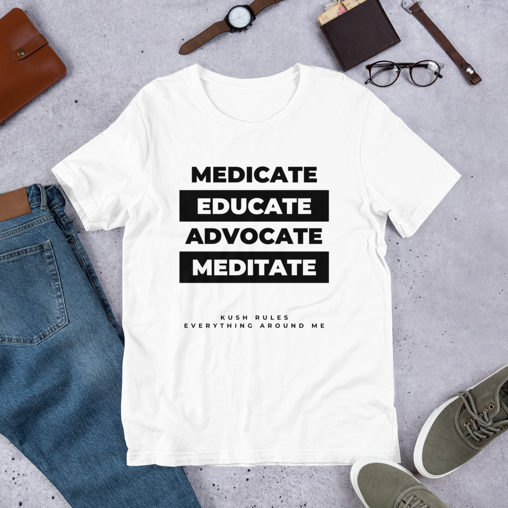 M.E.A.M. White T-Shirt