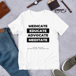 M.E.A.M. White T-Shirt