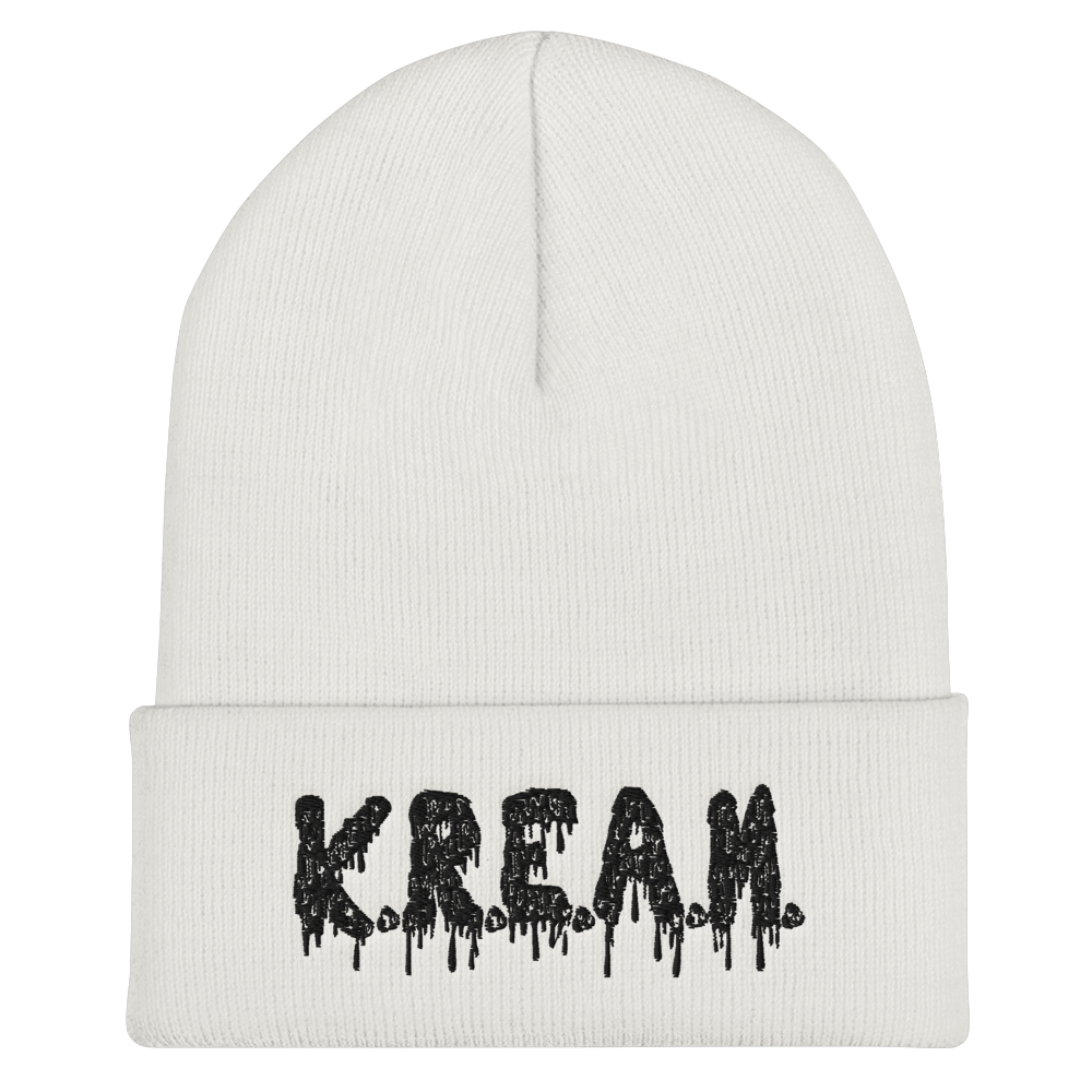 KREAM Cuffed Beanie (White)