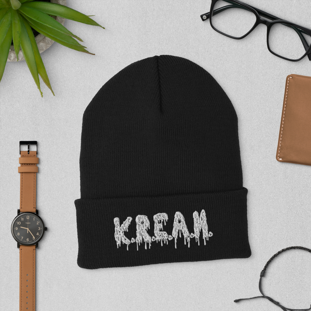 KREAM Cuffed Beanie (Black)